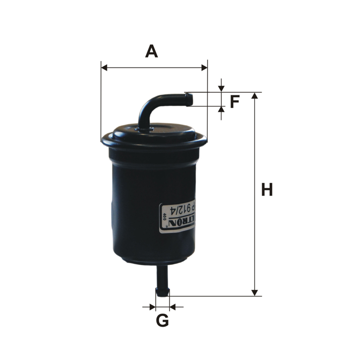 Filtron Fuel filter – price 40 PLN