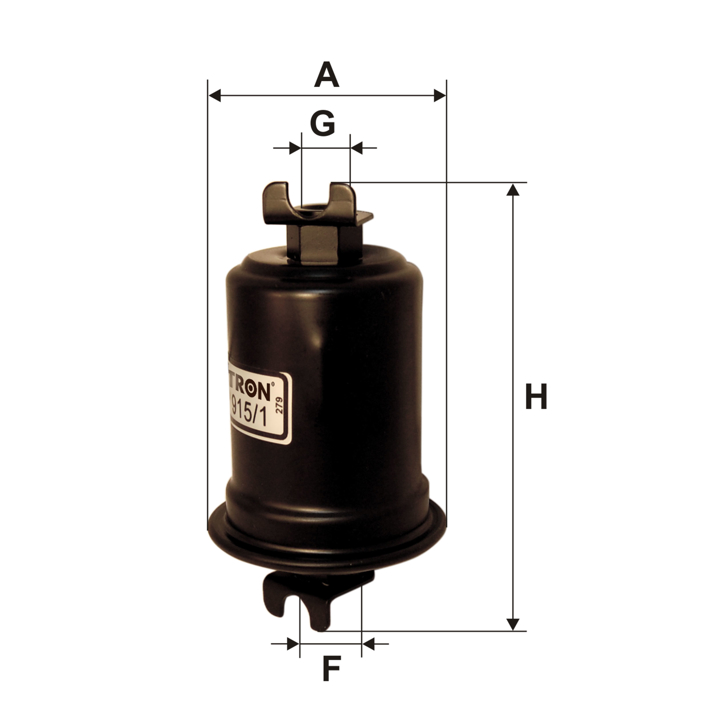 Filtron Fuel filter – price 86 PLN