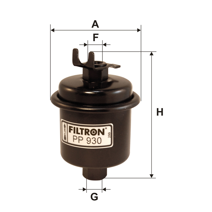 Filtron Fuel filter – price 42 PLN