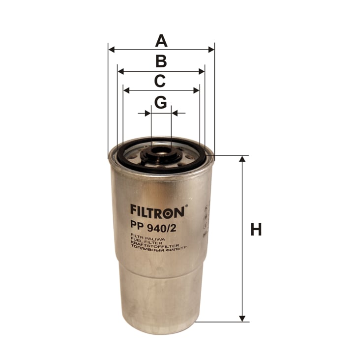 Filtron Fuel filter – price 42 PLN