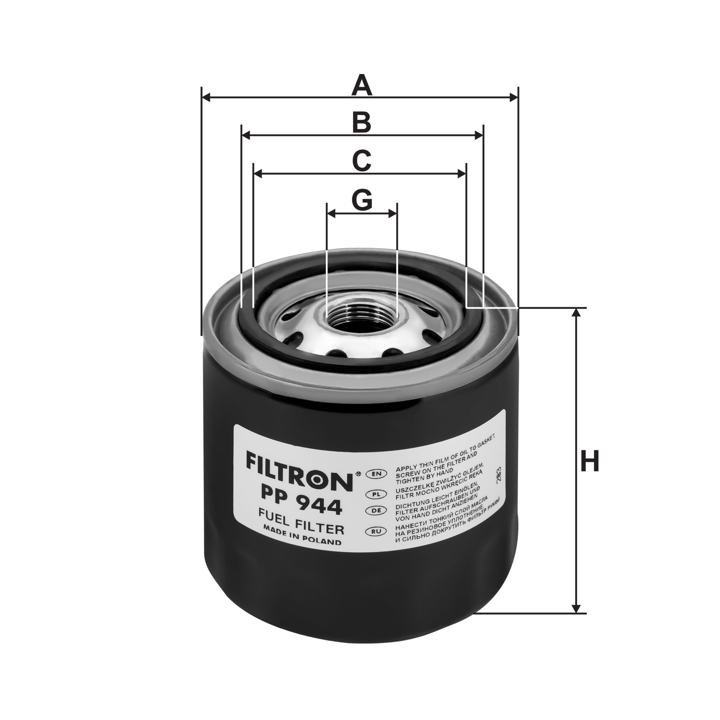 Fuel filter Filtron PP 944