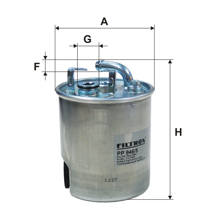 Filtron Fuel filter – price 65 PLN