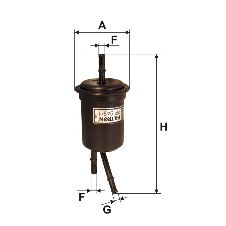 Filtron Fuel filter – price 59 PLN