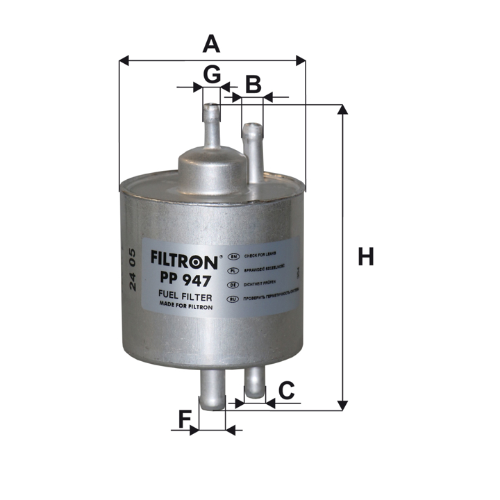 Filtron Fuel filter – price 109 PLN