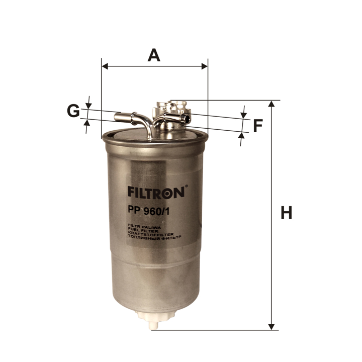Filtron Fuel filter – price 47 PLN