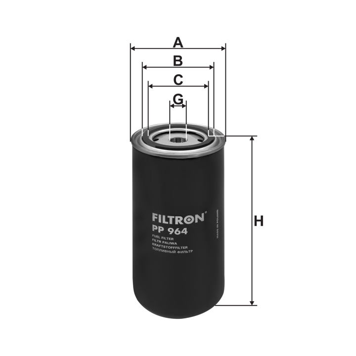 Fuel filter Filtron PP 964