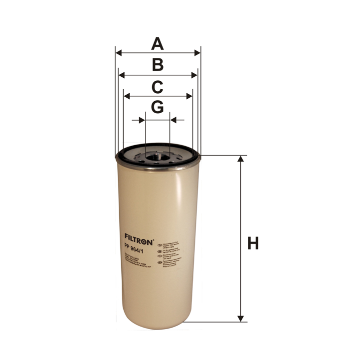 Filtron Fuel filter – price 53 PLN