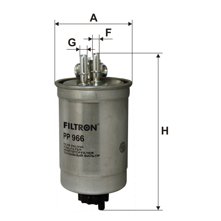 Filtron Fuel filter – price 43 PLN