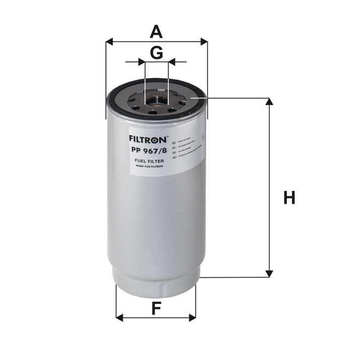 Fuel filter Filtron PP967/8
