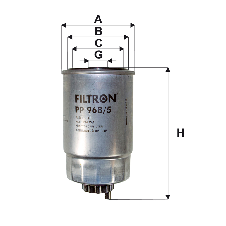 Fuel filter Filtron PP 968/5