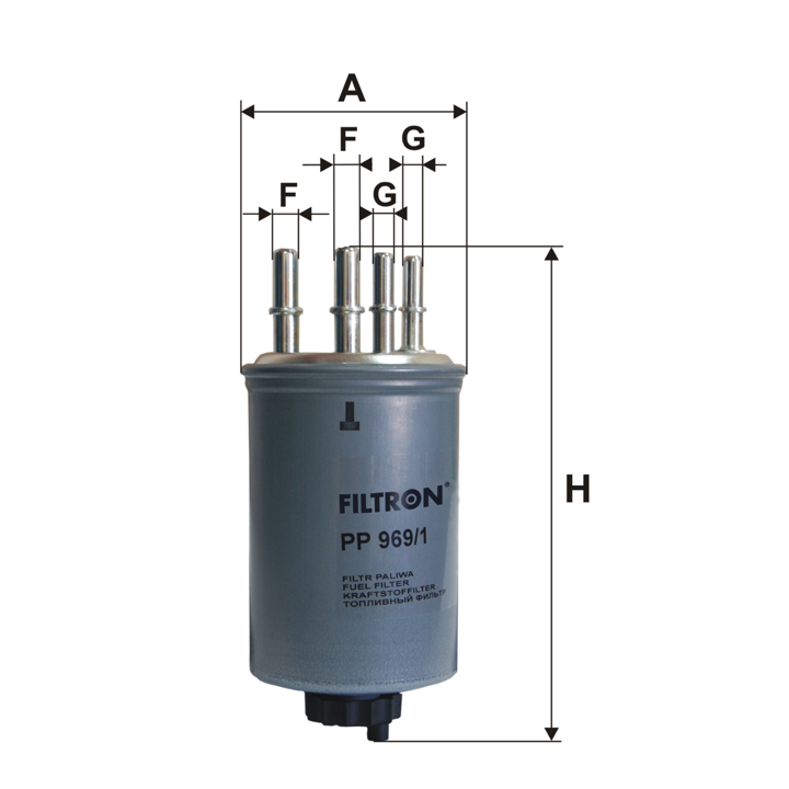 Filtron Fuel filter – price 118 PLN