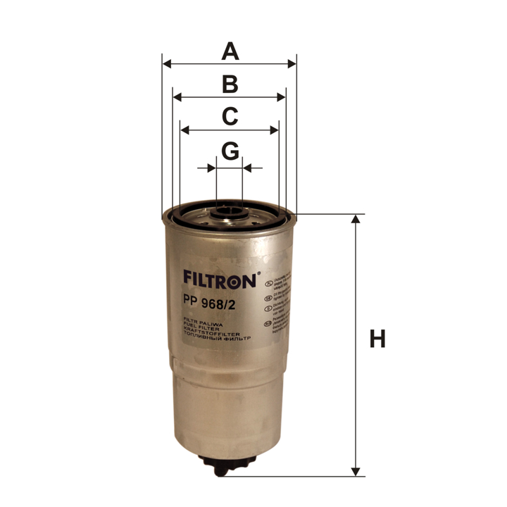 Filtron Fuel filter – price 37 PLN