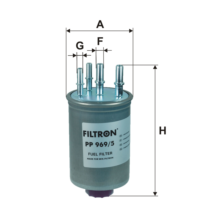 Filtron Fuel filter – price 97 PLN