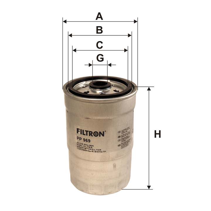 Filtron Fuel filter – price 43 PLN