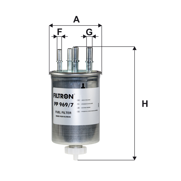 Fuel filter Filtron PP 969/7