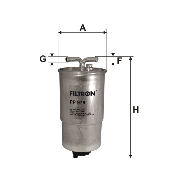 Filtron Fuel filter – price 51 PLN