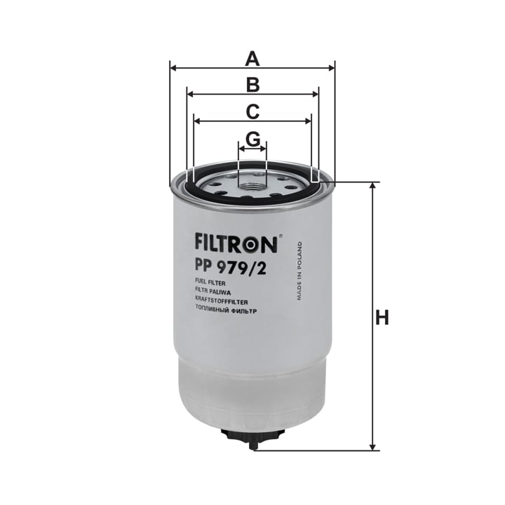 Buy Filtron PP 979/2 at a low price in United Arab Emirates!