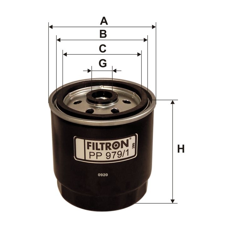 Filtron Fuel filter – price 33 PLN
