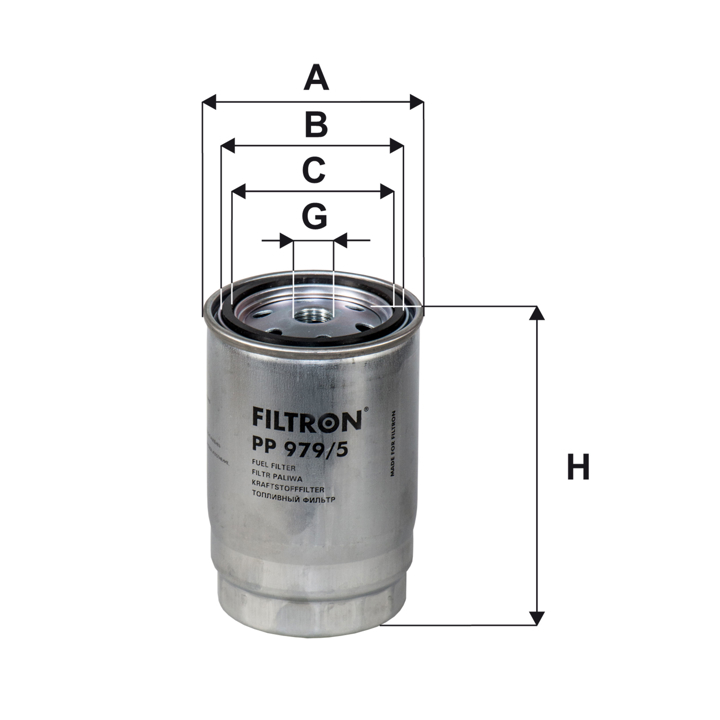 Fuel filter Filtron PP979/5