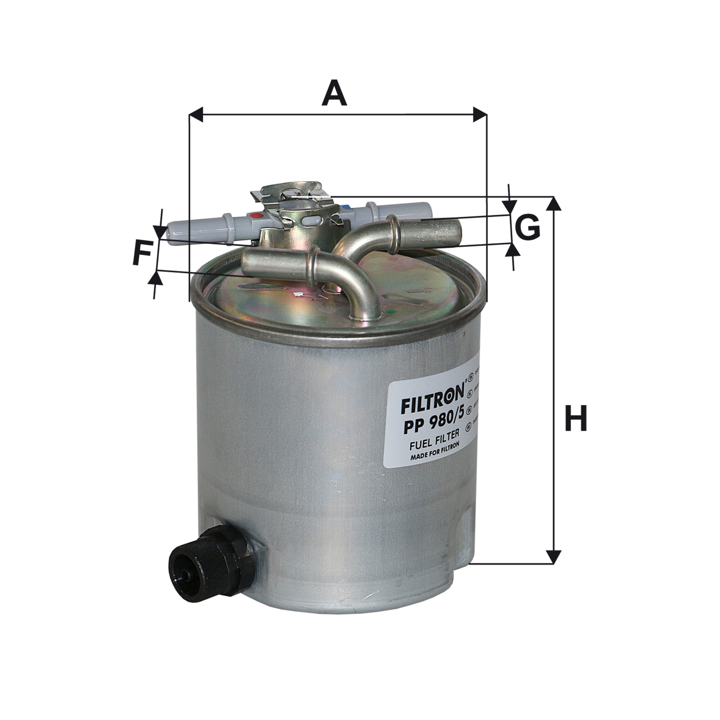 Filtron Fuel filter – price 67 PLN