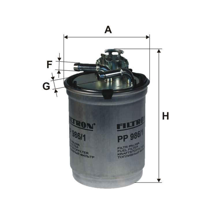 Filtron Fuel filter – price 60 PLN