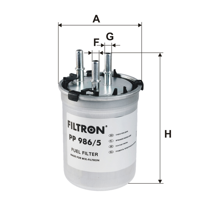 Filtron Fuel filter – price 56 PLN