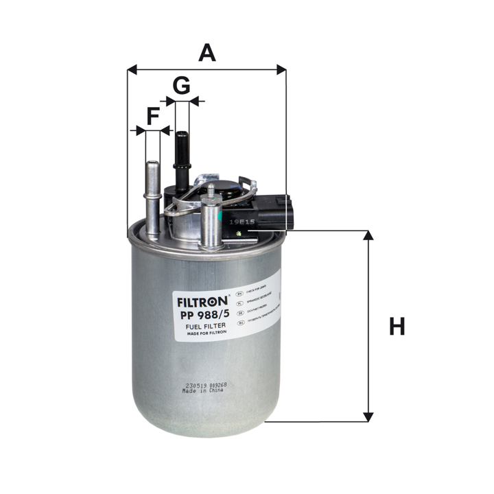 Fuel filter Filtron PP988/5