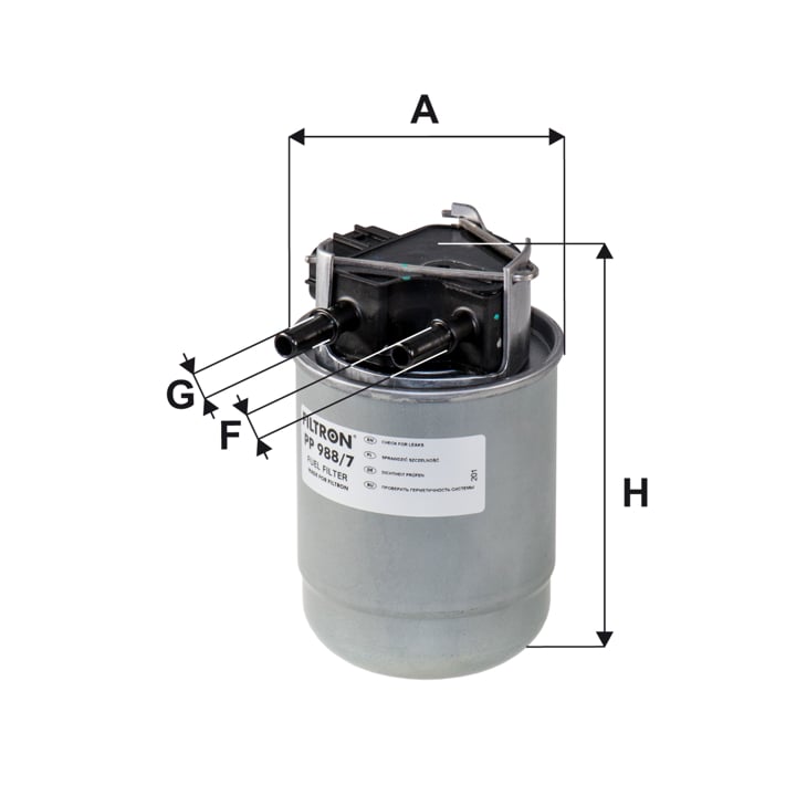Fuel filter Filtron PP 988/7