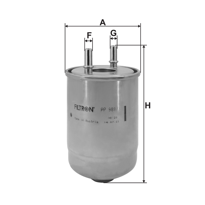 Fuel filter Filtron PP 988/9