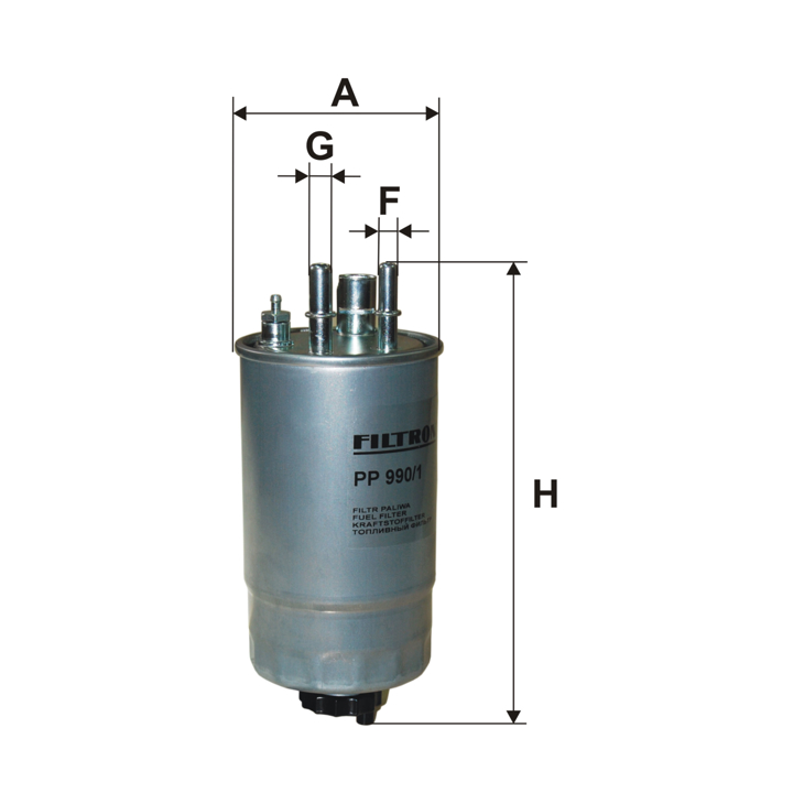 Filtron Fuel filter – price 116 PLN