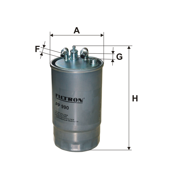 Filtron Fuel filter – price 128 PLN