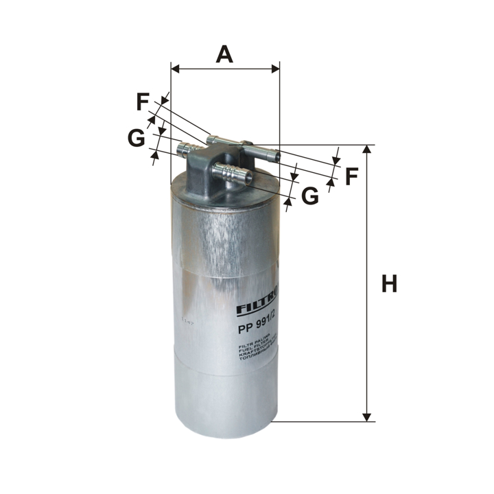 Filtron Fuel filter – price 121 PLN