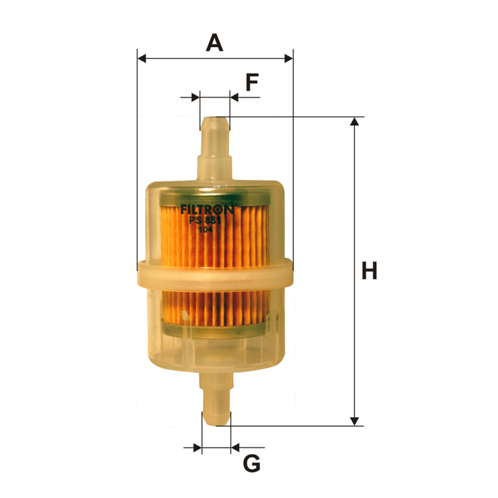 Filtron Fuel filter – price 12 PLN