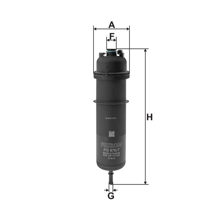Fuel filter Filtron PS 976/7
