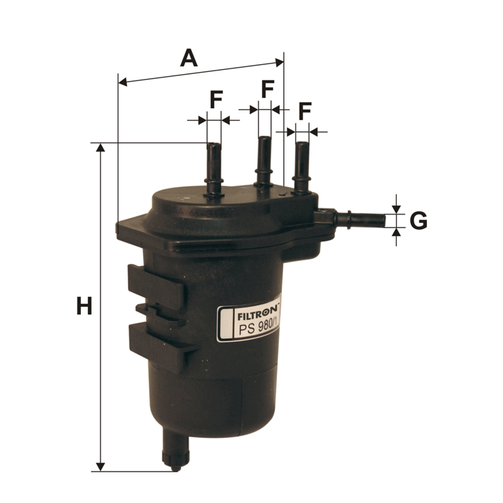 Filtron Fuel filter – price 60 PLN