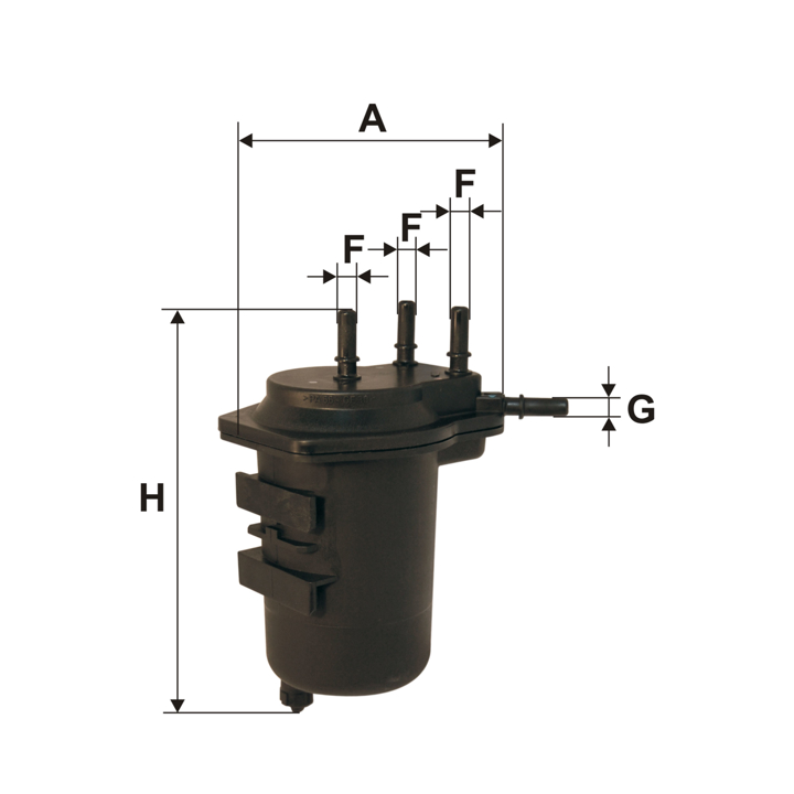 Filtron Fuel filter – price 62 PLN