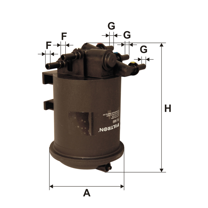Filtron Fuel filter – price 123 PLN