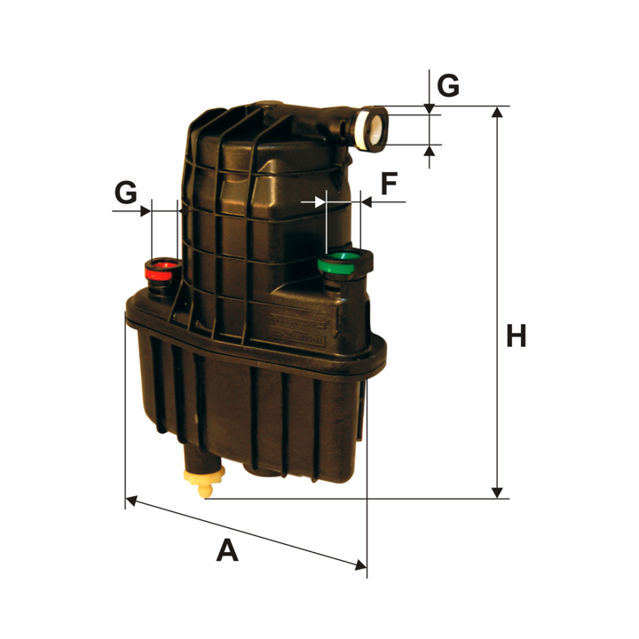 Filtron Fuel filter – price 81 PLN