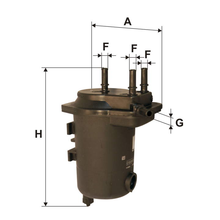 Filtron Fuel filter – price 76 PLN