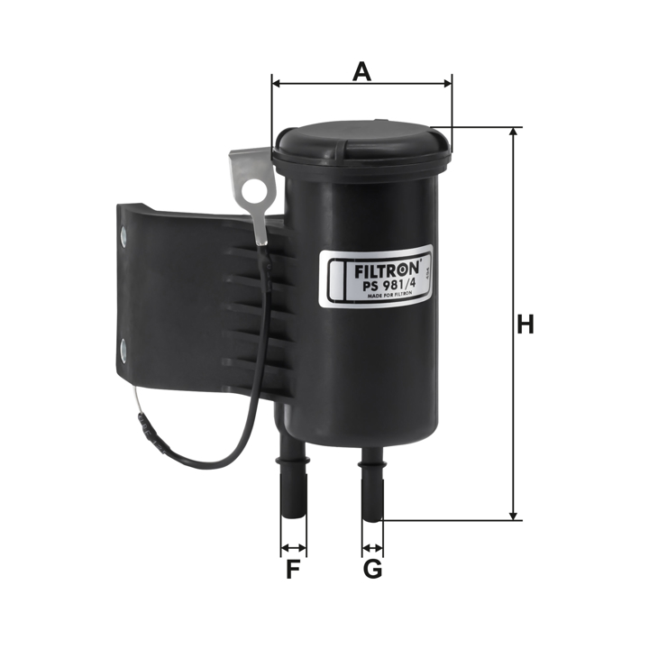Fuel filter Filtron PS 981/4