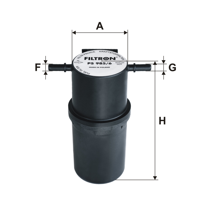 Filtron Fuel filter – price 79 PLN