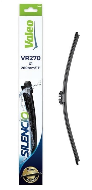 Window wipers Ford Focus: 574614 Valeo Wiper Blade Frameless Rear Valeo Silencio Rear 280 mm (11")