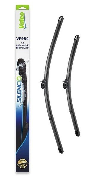 Valeo 577984 Frameless wiper set 650/550 577984 577984 Valeo Frameless wiper set 650/550
