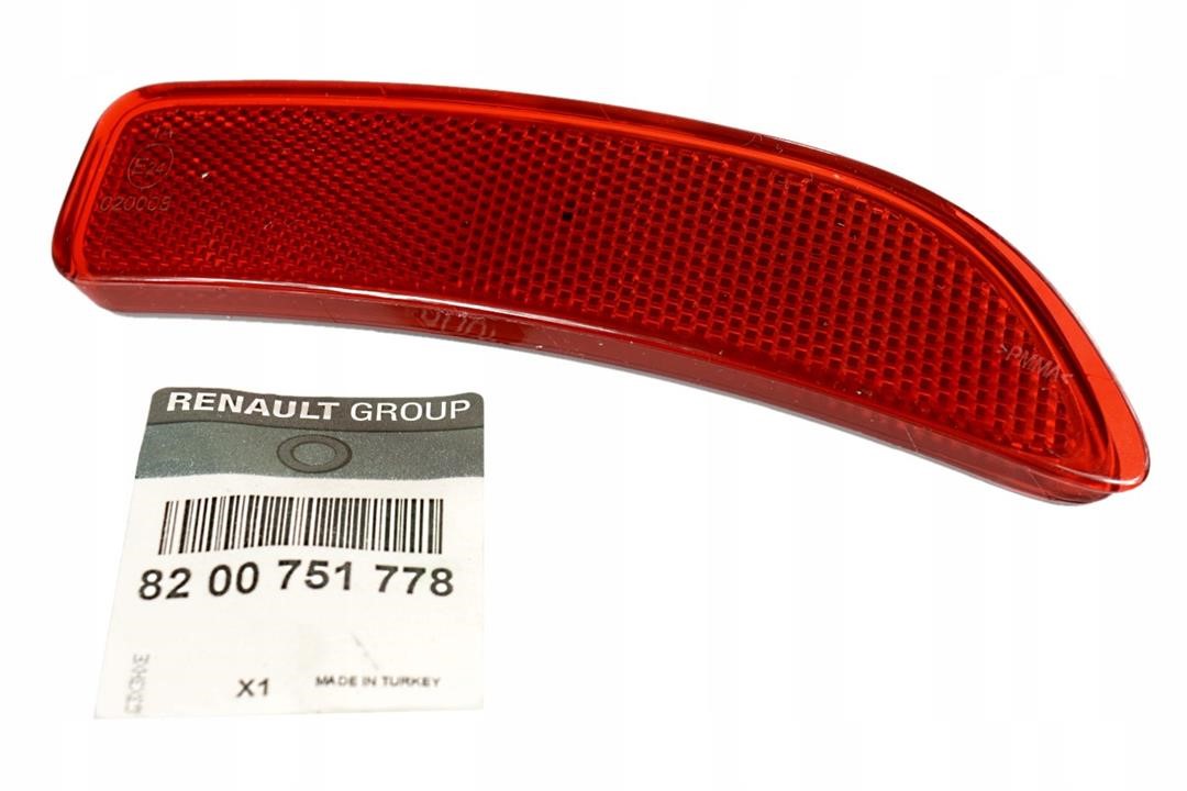 8200751778 Renault Rear Right Light Reflector