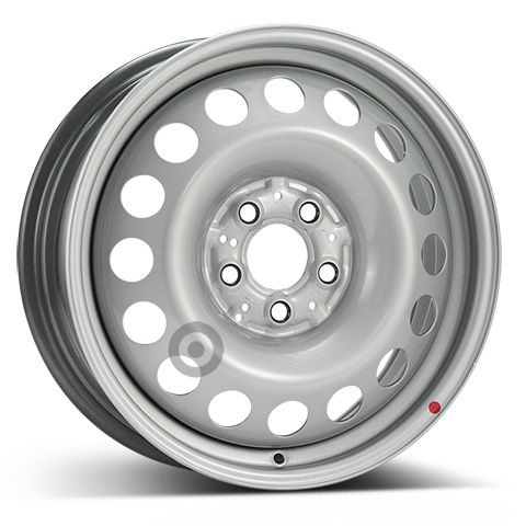ALC9002 Alcar Stahlrad Steel Wheel Rim Alcar Stahlrad 6,5x17 5x112 ET50 DIA66,5 Silver