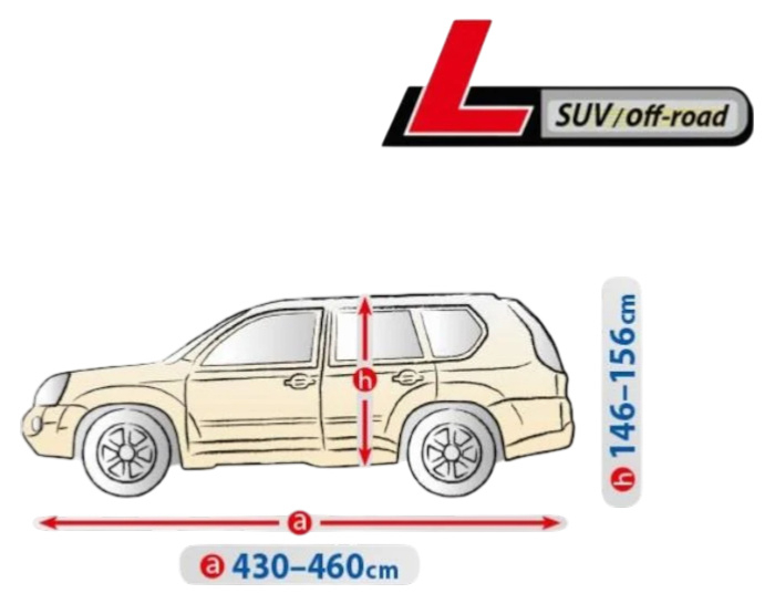 Car cover Kegel-Blazusiak Optimal Garage, L, SUV/Off Road Kegel-Blazusiak 5-4330-241-2092