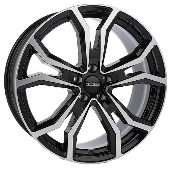 Wheels and rims Ferrari F430: TTVY0BP45 Dezent Light Alloy Wheel Dezent 7x17 5x114,3 ET45 DIA66,1 Black