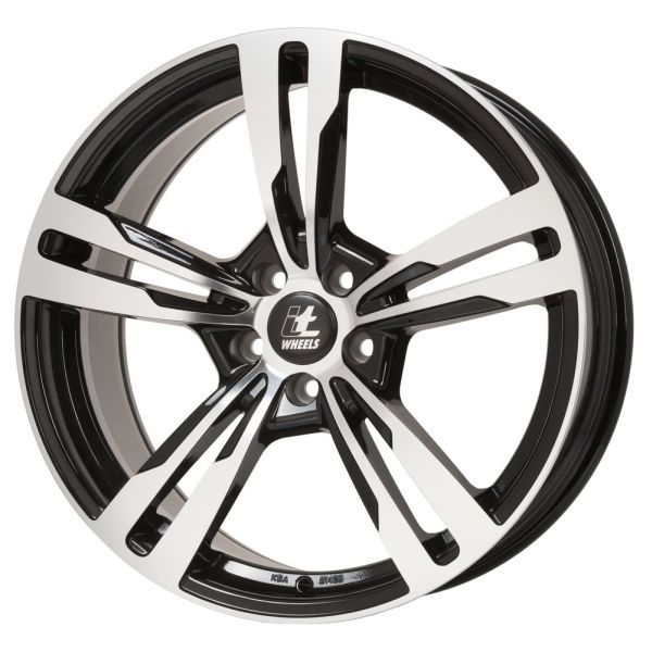 ITW4701112 itWheels Light Alloy Wheel itWheels 8x18 5x120 ET42 DIA72,6 Gloss black polished