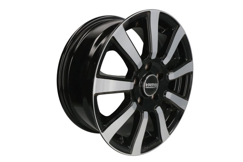 Wheels and rims Mega Track: IN70645512B2 Magma Light Alloy Wheel Magma 7x16 5x112 ET45 DIA70,1 Black lava polished
