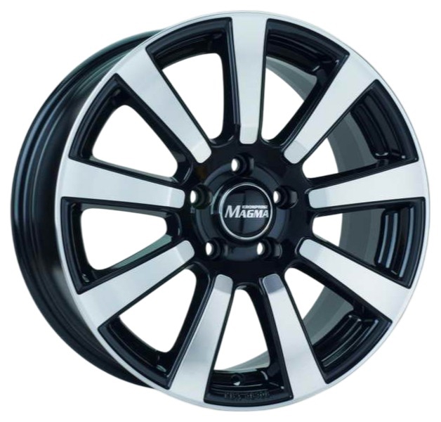 IN80735512B2 Magma Light Alloy Wheel Magma 8x17 5x112 ET35 DIA70,1 Black lava polished